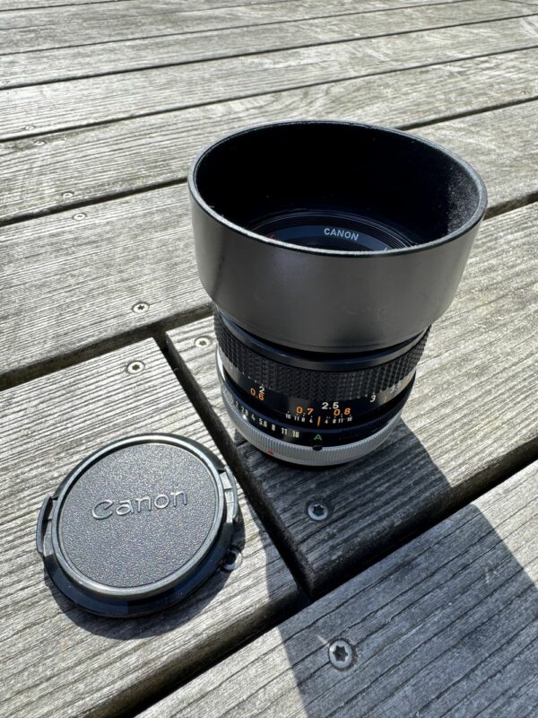 Objectif Canon 50mm pour Appareil photo Argentique avec sa pochette - Image - Prise de vue - Kodak - Nikon - Vintage – Image 3