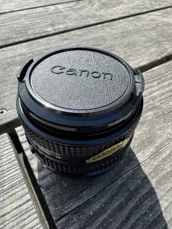 Objectif Canon Fd 50mm (et sa boite d'origine) pour Appareil photo Argentique - Image - Prise de vue - Kodak - Nikon - Vintage – Image 3