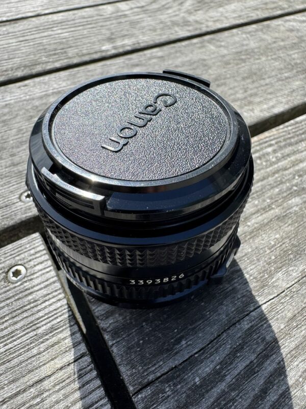 Objectif Canon Fd 50mm (et sa boite d'origine) pour Appareil photo Argentique - Image - Prise de vue - Kodak - Nikon - Vintage – Image 4