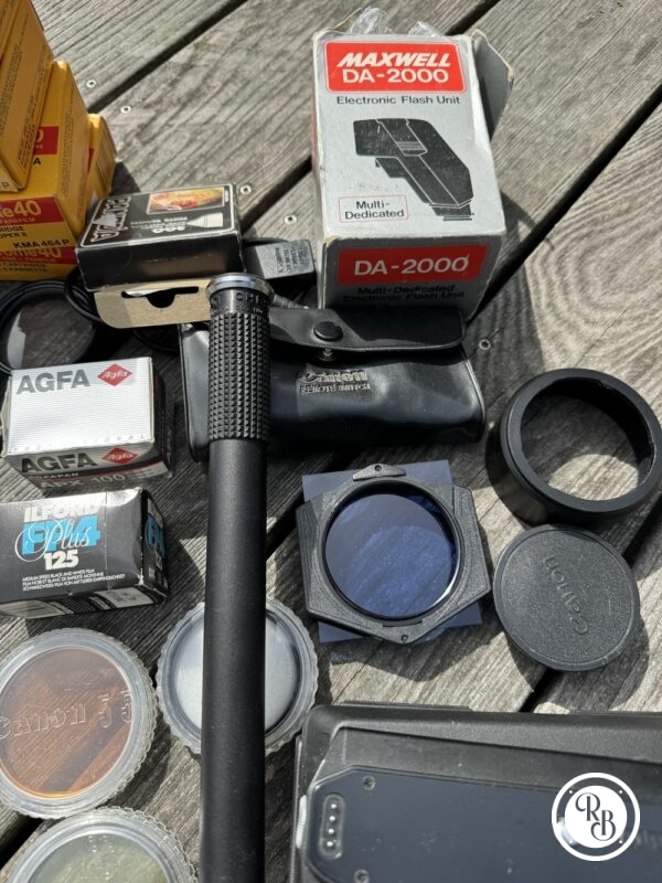 Gros lot - environ 50 Pièces - Canon - Pour Appareil photo Argentique - Filtres et autres pellicules - Image - Prise de vue - Kodak - Nikon - Vintage – Image 5