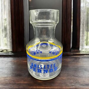 Ancien Pichet en verre des années 70 et de la marque Pernod - Anisette - Pastis - Décoration Café/Bistrot/Bar - Vintage