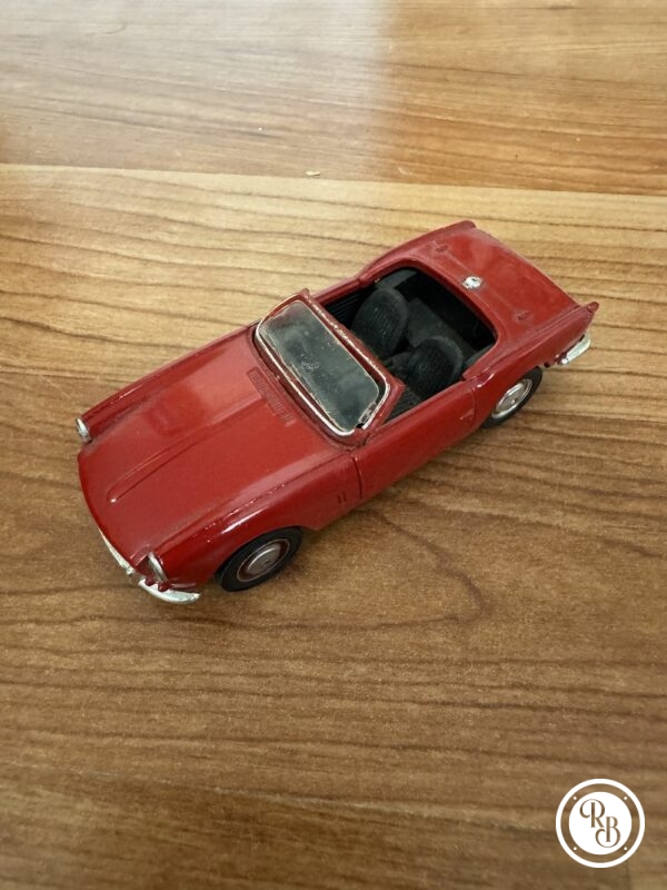 Solido - Triumph Spitfire mk IV 1972 - 1/43 - Rouge - métal - Made in France – Image 2