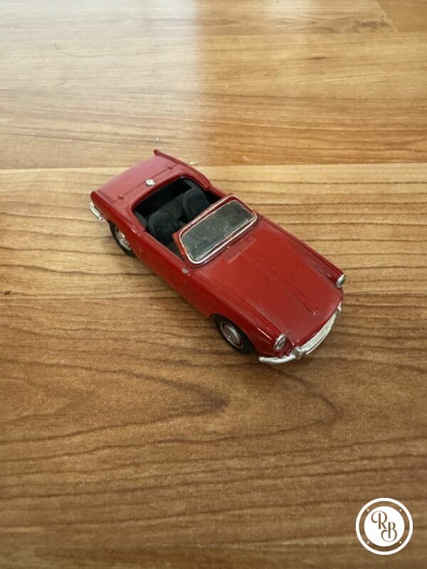 Solido - Triumph Spitfire mk IV 1972 - 1/43 - Rouge - métal - Made in France – Image 3