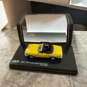 Rare - Introuvable - Vitesse - Triumph Spitfire mk IV Open 1970 - 1/43 - Jaune mimosa - métal - Avec sa boite jamais ouverte