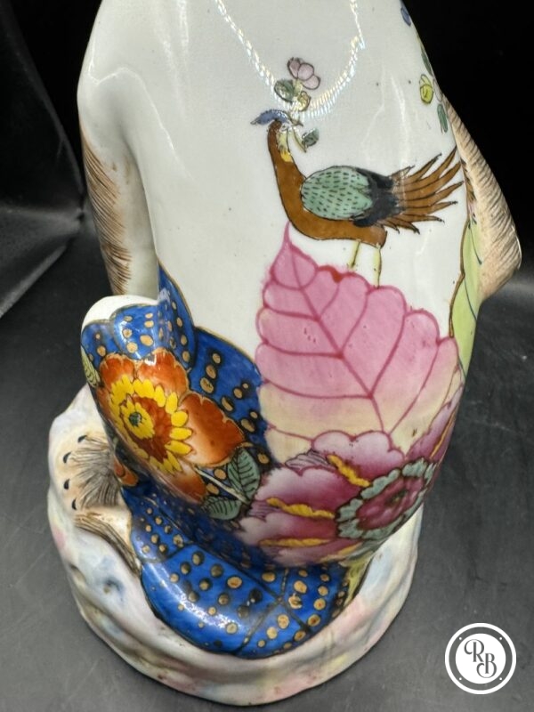 Ancienne et rare Statuette/figurine chinoise - Singe - Estampillée - Collection - Décoration – Image 6