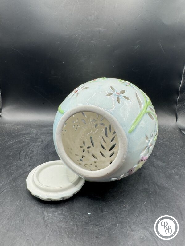 Charmant brûle/Porte bougie en porcelaine en forme d'œuf - De la maison Villeroy et Boch - Collection - Déco - Pâques – Image 6