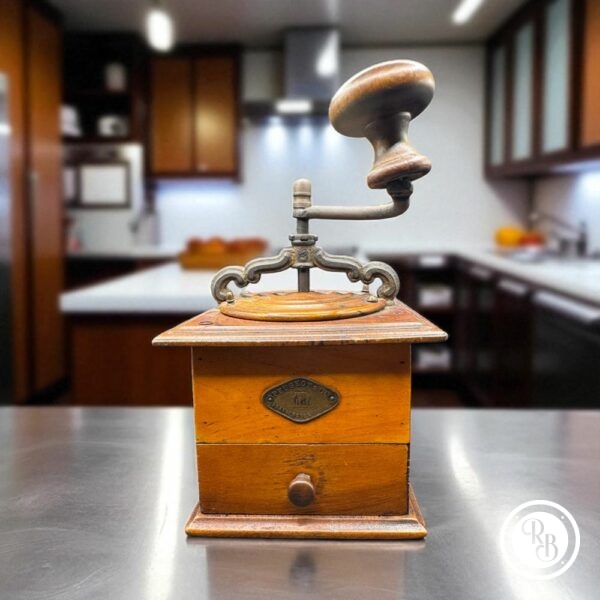 Rare ancien Moulin à Café de la Marque Peugeot et Cie (avec sa plaque d'origine) - Collection - Décoration