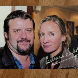 Dédicace - Autographe - Belle photo signée au feutre par Catherine Marchal - Format 15x20 - 36 Quai des Orfèvres
