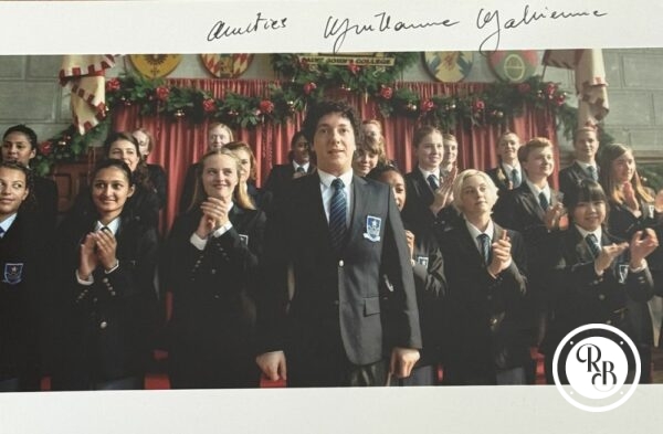 Dédicace - Autographe - Rare et belle grande photo signée au feutre par Guillaume Gallienne - Format 20x30 - Cinéma - Théâtre