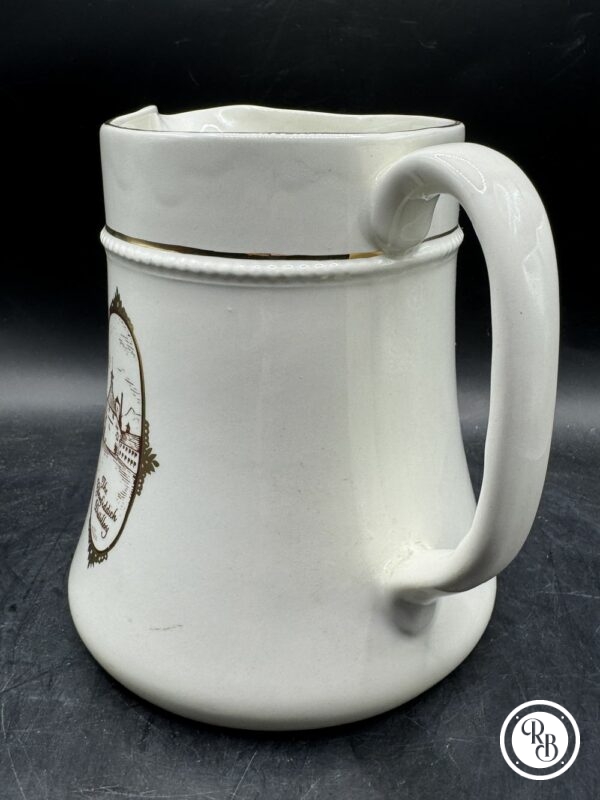 Pichet publicitaire Whisky Glenfiddich Pur Malt blanc et or - Made in England/Angleterre - Décoration - Collection – Image 3