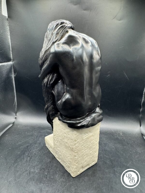 Rare Statuette/Sculpture en résine - femme sexy - Austin - Signée datant de 1991 - Décoration - Art Collection – Image 4