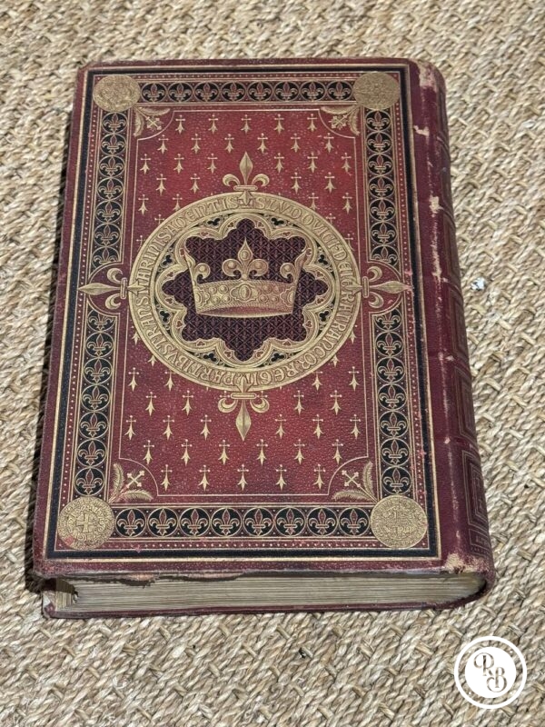 Livre rare et ancien - Saint Louis par H. Wallon - 1887 - Alfred Mame et Fils éditeurs - Collection - Décoration - Histoire de France – Image 4