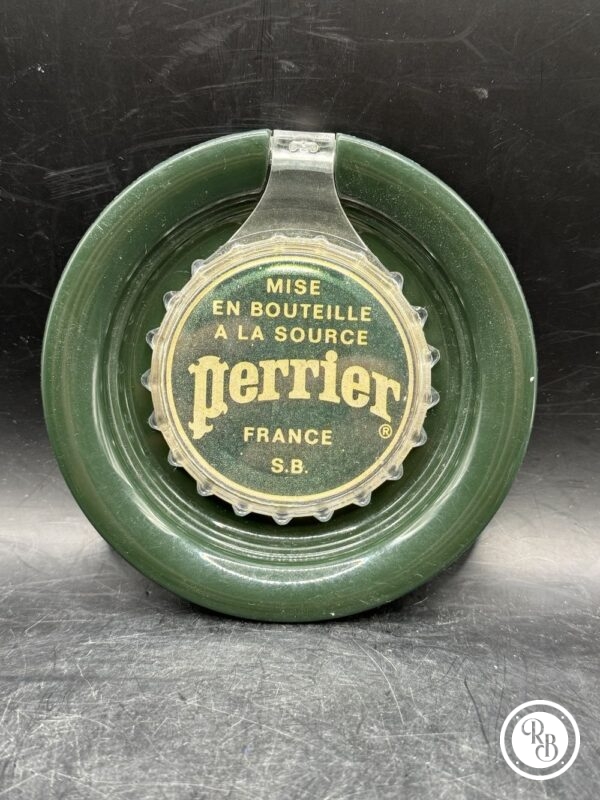Ramasse monnaie de la marque Perrier (2) - Rare de couleur vert - Objet publicitaire - Collection - Décoration - Vintage – Image 2