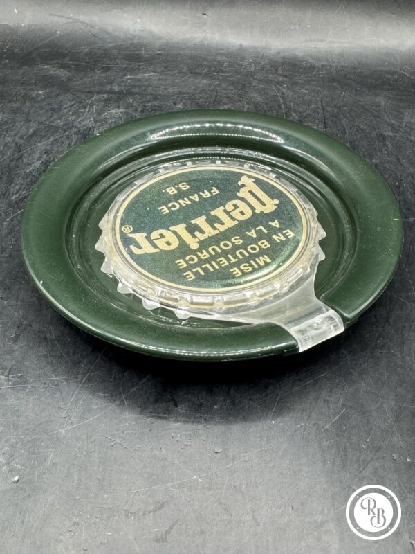 Ramasse monnaie de la marque Perrier (2) - Rare de couleur vert - Objet publicitaire - Collection - Décoration - Vintage – Image 5