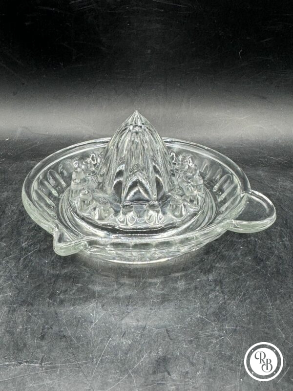 Magnifique presse-citron/presse agrumes en verre moulé - Des années 50/60 - Collection - Décoration - Vintage – Image 4