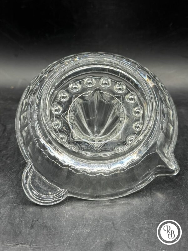 Magnifique presse-citron/presse agrumes en verre moulé - Des années 50/60 - Collection - Décoration - Vintage – Image 6