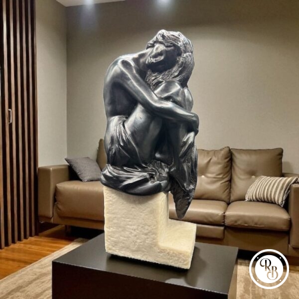 Rare Statuette/Sculpture en résine - femme sexy - Austin signée datant de 1991 - Décoration - Collection