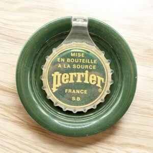 Ramasse monnaie de la marque Perrier (2) - Rare de couleur vert - Objet publicitaire - Collection