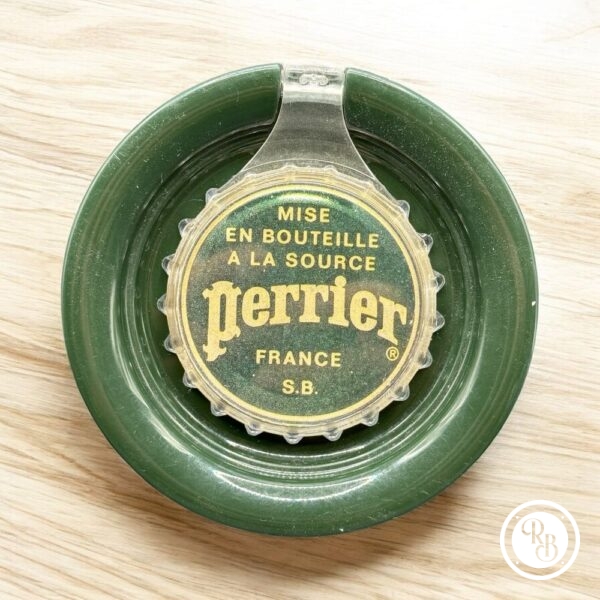 Ramasse monnaie de la marque Perrier (2) - Rare de couleur vert - Objet publicitaire - Collection