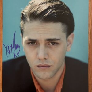 Dédicace - Autographe - Rare et belle grande photo signée au feutre par Xavier Dolan - Format 20x25 - Mommy - Palme d'or - Cannes - Festival