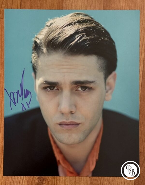 Dédicace - Autographe - Rare et belle grande photo signée au feutre par Xavier Dolan - Format 20x25 - Mommy - Palme d'or - Cannes - Festival