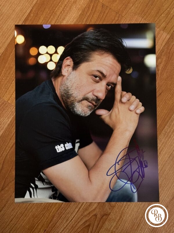 Dédicace - Autographe - Rare et belle grande photo signée au feutre par Enrique Arcé - Format 20x25 - Casa de Pap