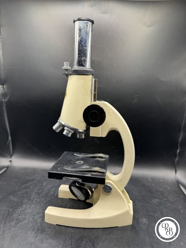 Ancien microscope pédagogique - Laboratoire - décoratif - Optico Paris - N. Boubée - Collection - Made in France – Image 3