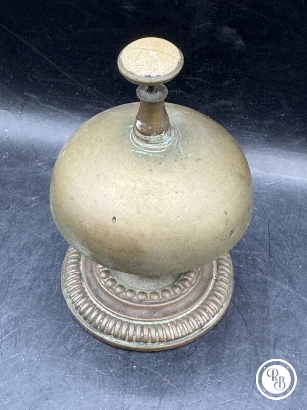 Ancienne Cloche de réception de comptoir d'hôtel ou de restaurant en bronze et cuivre - Fin 19ème - Décoration - Collection – Image 5
