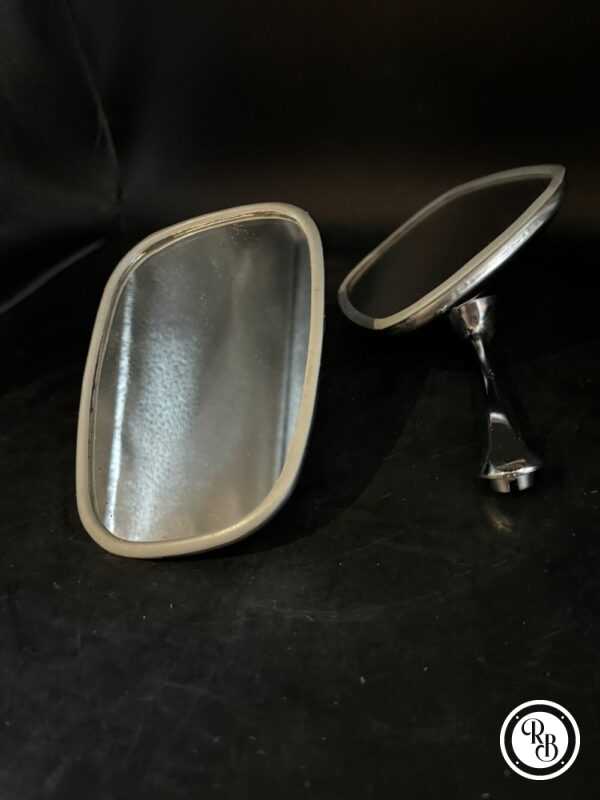 Paire de rétroviseur pour voiture ancienne Chrome Cipa e2 54 - Made in France - Voiture de collection - Oldtimer – Image 2