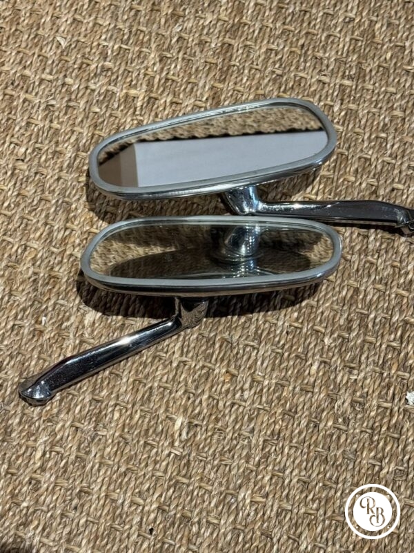 Paire de rétroviseur pour voiture ancienne Chrome Cipa e2 54 - Made in France - Voiture de collection - Oldtimer – Image 7