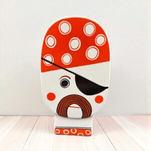 Vintage Pirate Coin Bank - Emblématique Carltonware Ceramic Pirate Money Box - Pirate en céramique des années 70 par Carlton, Tirelire rare - déco - Collection