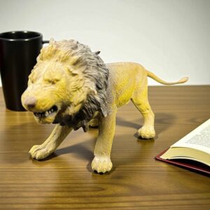 Ancienne Figurine jouet 1987 - Le Lion - Signée AAA - Collection - Décoration - Vintage