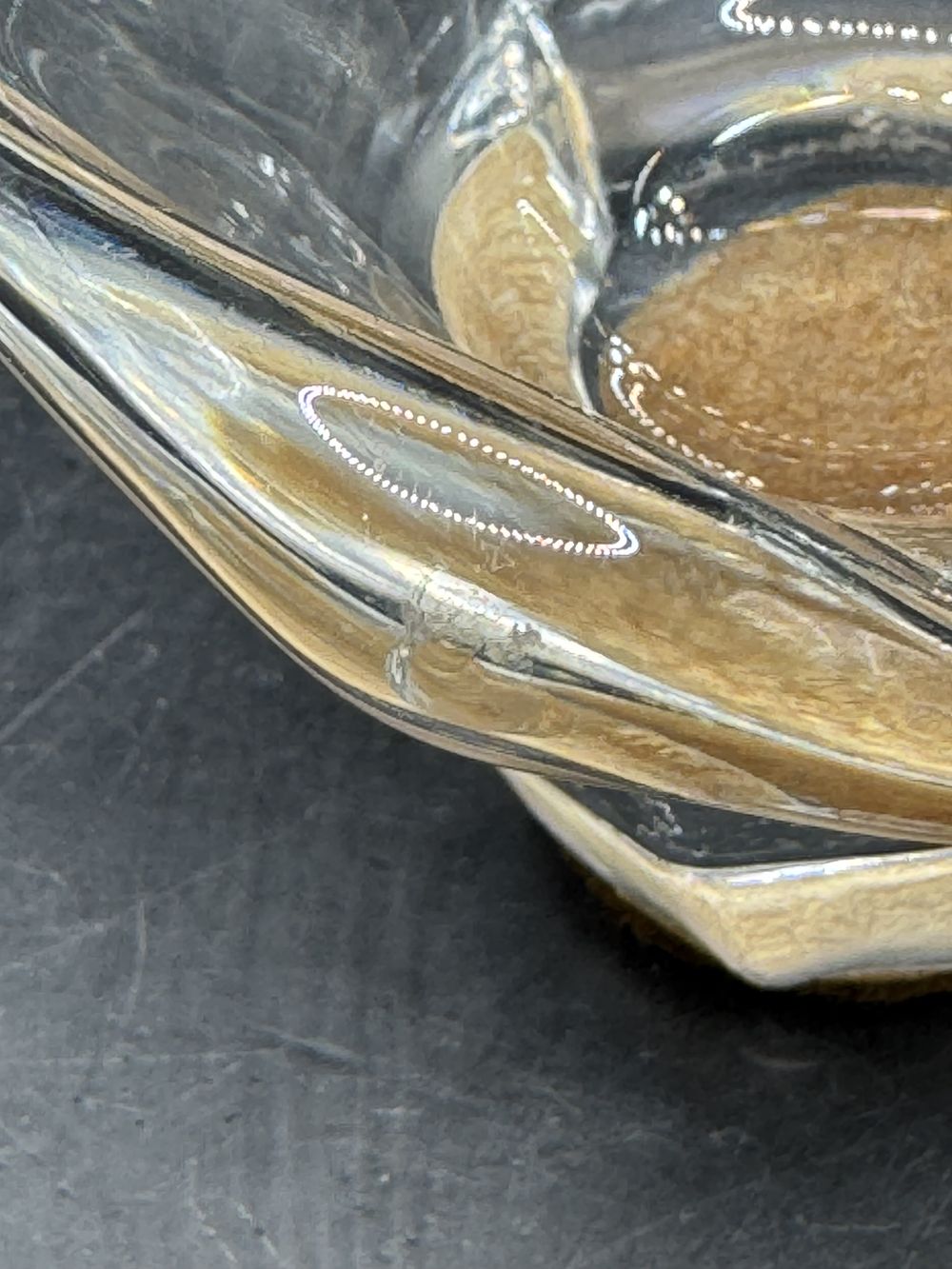 Petit vide Poche/Cendrier en Cristal - de la maison Daum - Signé - Décoration - Collection – Image 5