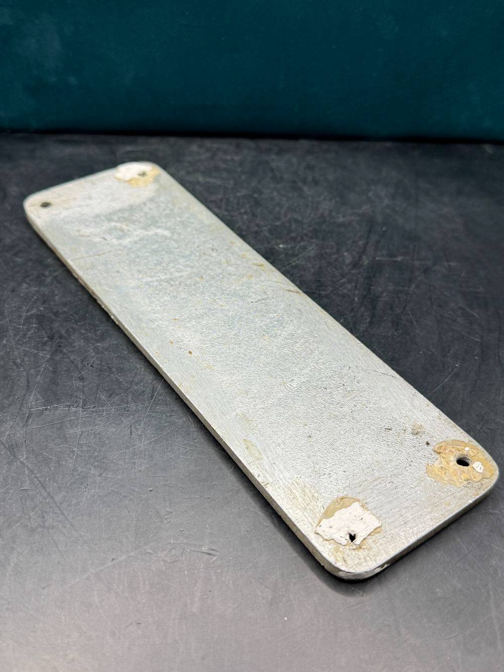 Authentique plaque métallique "Fumeurs" de la sncf - Train grandes lignes - France - Vers 1970/80 - Collection - Décoration - Vintage – Image 5