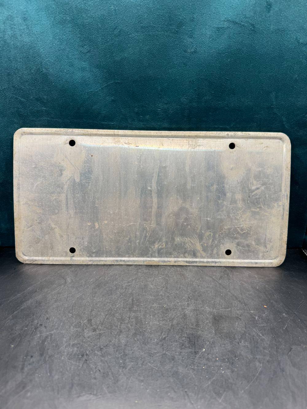 Vraie plaque originale d'immatriculation (en métal) - Usa - Etats-Unis - Etat du Montana - 2020 - Bleue - Décoration murale pour garage - Collection – Image 3