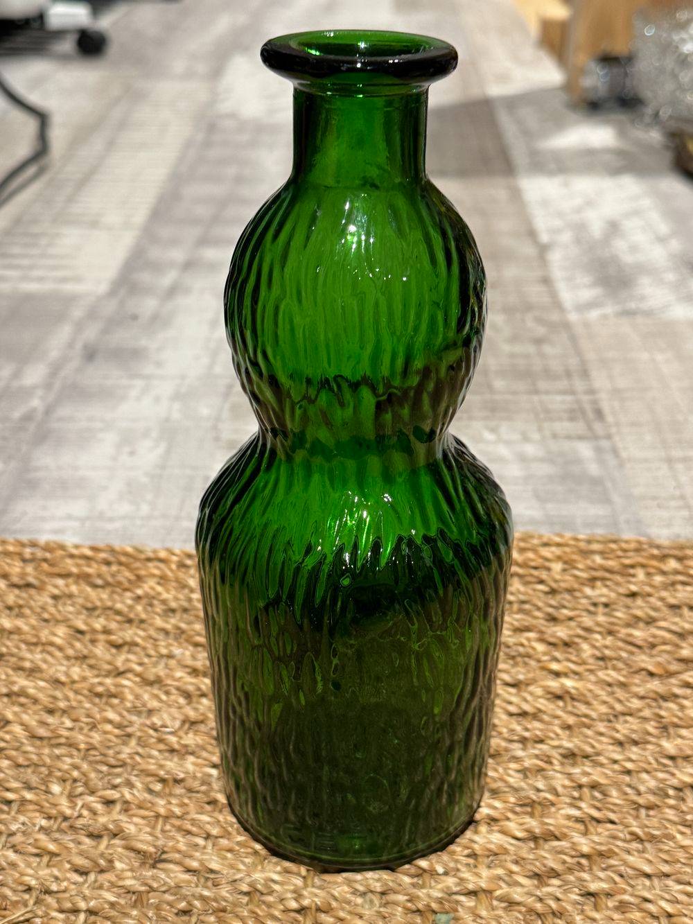 Lot / ensemble de trois anciennes grandes et différentes Carafes publicitaires - Get 27 - Verres lisse et granuleux - Collection - Vintage - Déco bistrot - bar – Image 15