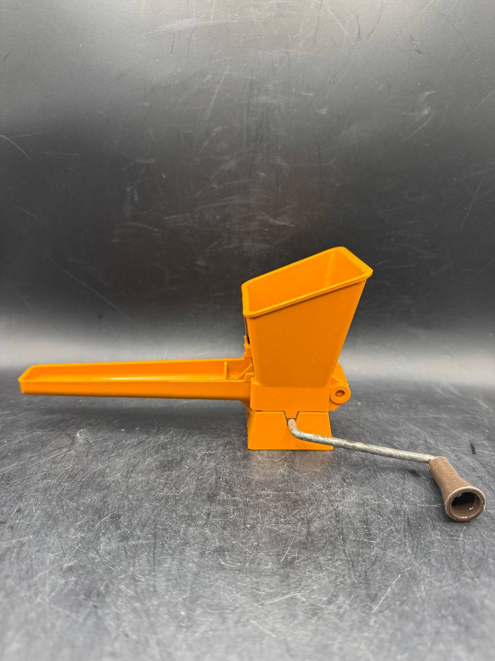 Ancien Hachoir Mouli Marsmint - Orange - Vintage des années 70 - Fonctionne parfaitement - Décoration - Collection – Image 2