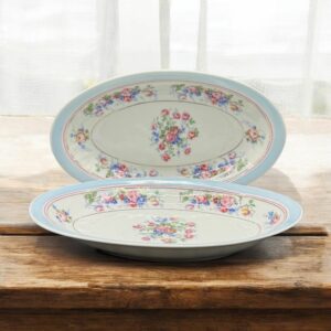 Ensemble/duo de raviers en porcelaine de Limoges - France - Maison Lamotte - Collection - Décoration