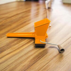 Ancien Hachoir Mouli Marsmint - Orange - Vintage des années 70 - Fonctionne parfaitement - Décoration - Collection