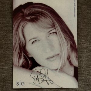 Dédicace - Autographe - Rare carte signée au feutre noir par Steffi Graf - Format 10x15 - Tennis - Roland-Garros - Wimbledon - Us Open - OA - Collection