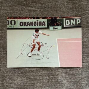 Dédicace - Autographe - Rare photo signée au feutre par Michael Stich - Format 10x15 - Tennis - Roland-Garros - Wimbledon - Us Open - OA - Collection - Vintage