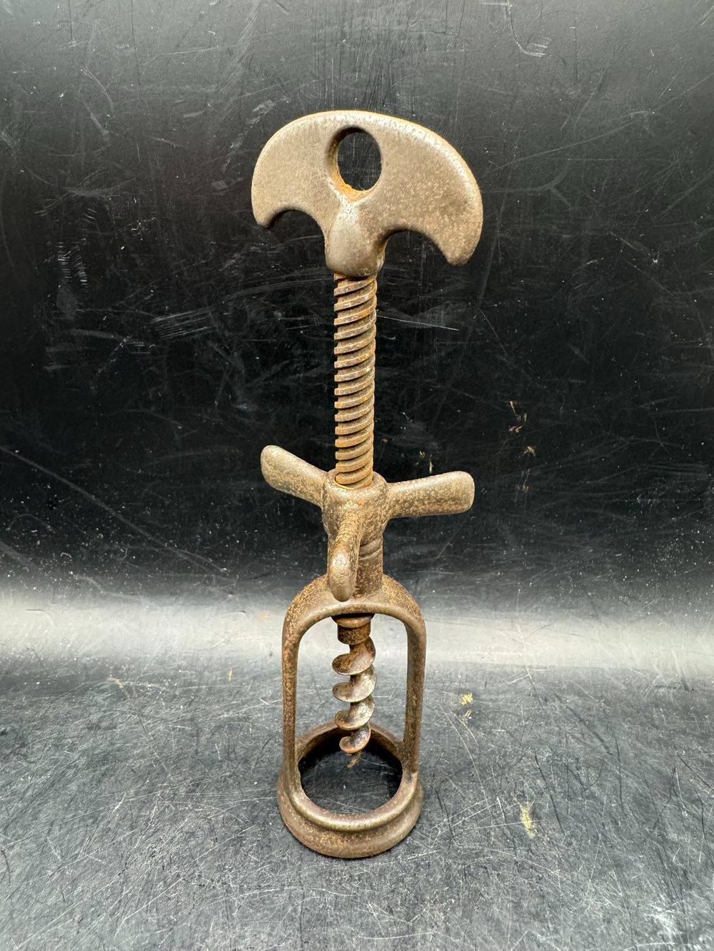 Ancien Tire-bouchon hélices en acier forgé dit la "Ménagère" - Décoration - Collection – Image 2