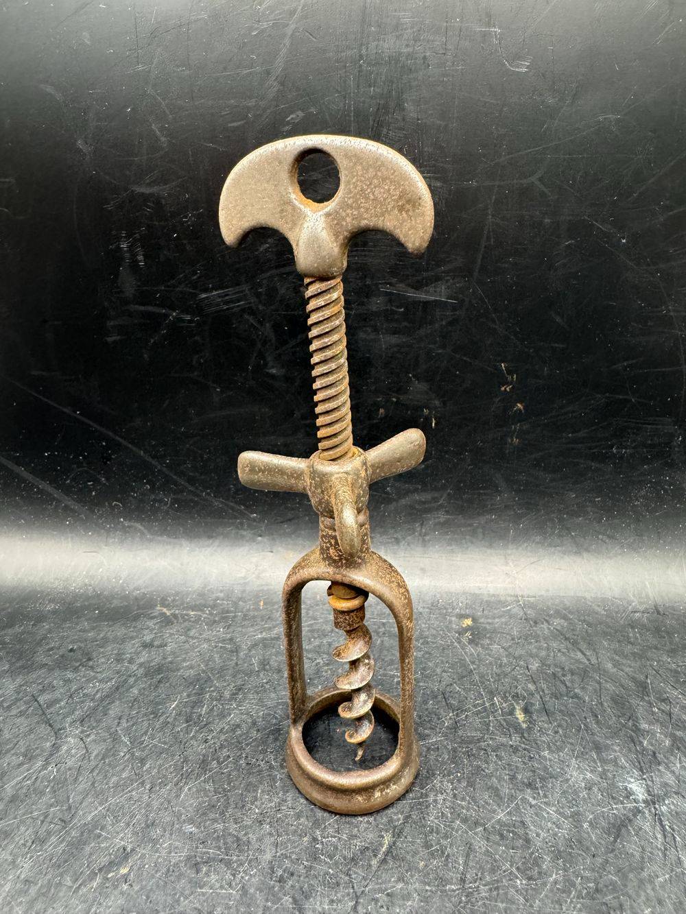 Ancien Tire-bouchon hélices en acier forgé dit la "Ménagère" - Décoration - Collection – Image 5