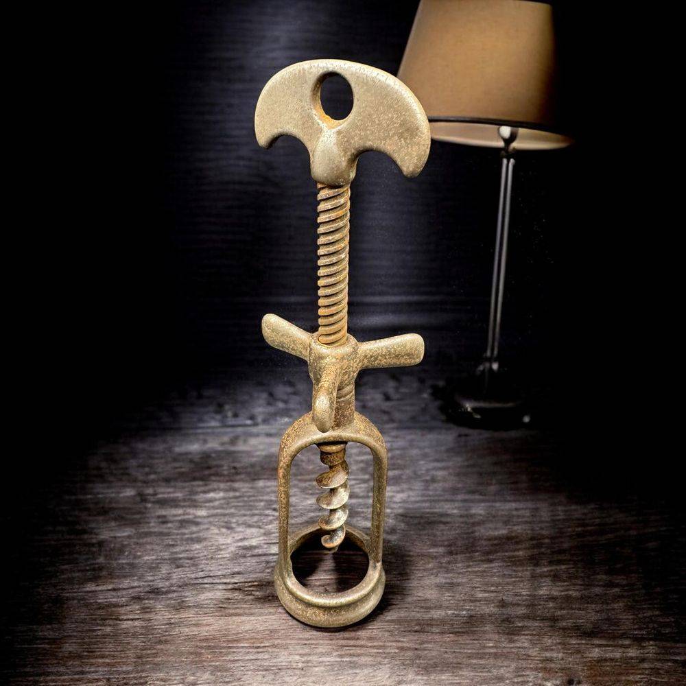 Ancien Tire-bouchon hélices en acier forgé dit la "Ménagère" - Décoration - Collection