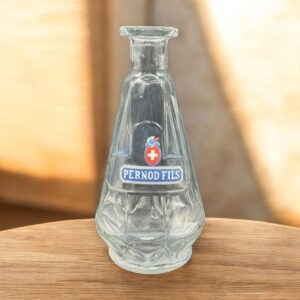 Ancien Pichet / Carafe en verre des années 40/50 et de la marque Pernod Fils - Pastis - Décoration Café/Bistrot/Bar - Vintage