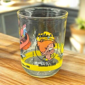 Verre moutarde Boule & Bill - Roba - Décor numéro 5 - Maille - Décoration - Collection