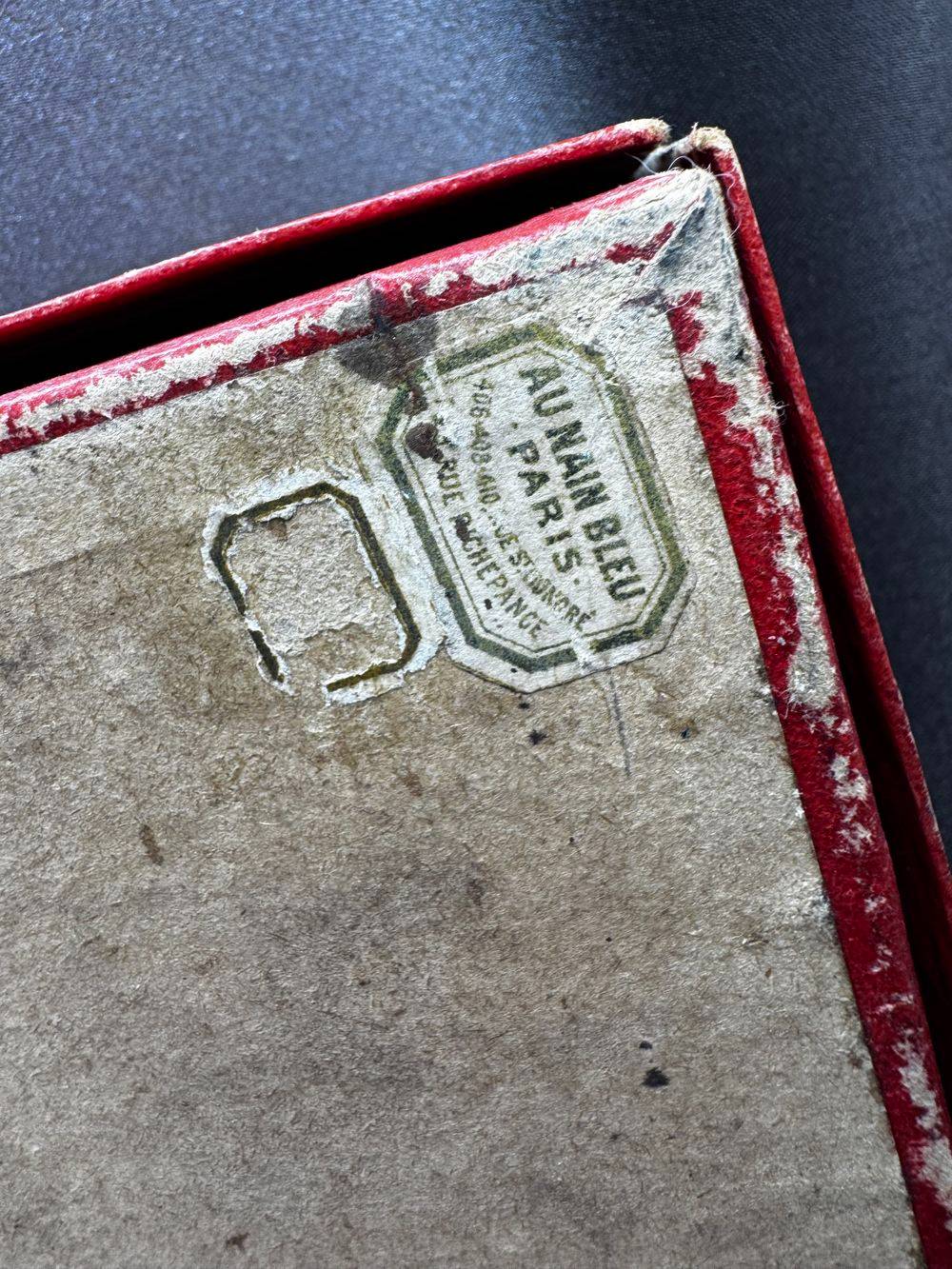 Ancien et rare jeu de Monopoly Edition populaire (complet) - Vers 1950 - Décoration - Collection - Jouet - Etiquette "au nain Bleu" - Paris – Image 7