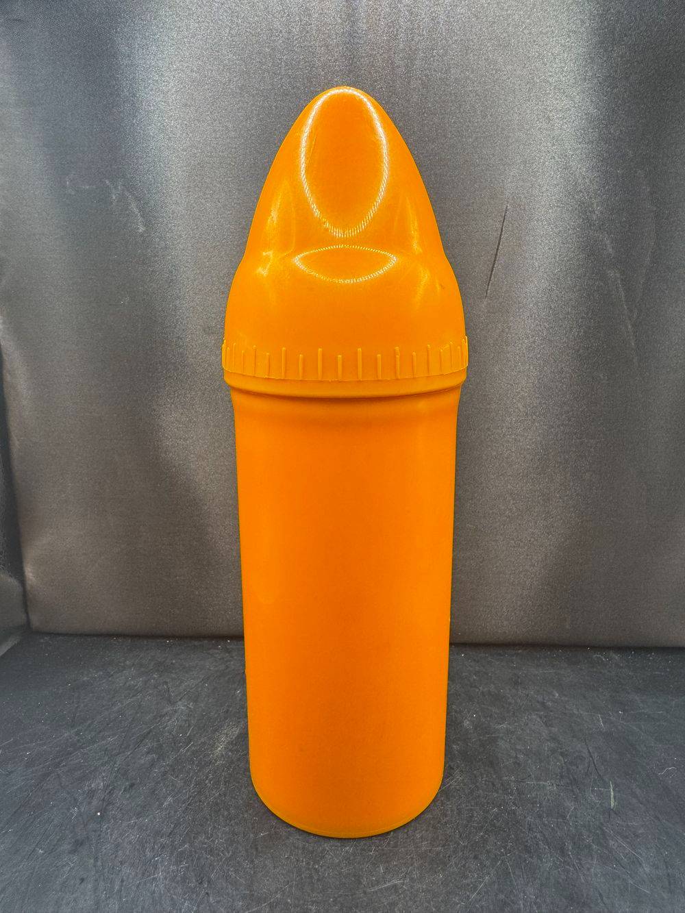 Porte / Protège biberon isotherme vintage - Un joli orange - Des années 70/80 - Déco - Collection – Image 2